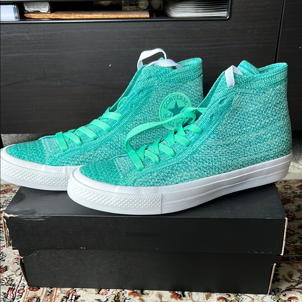 Converse Women's High-Top Sneakers - Green